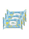 Klorane Bébé Lingettes Nettoyantes Douces au Calendula 3x70 Unités