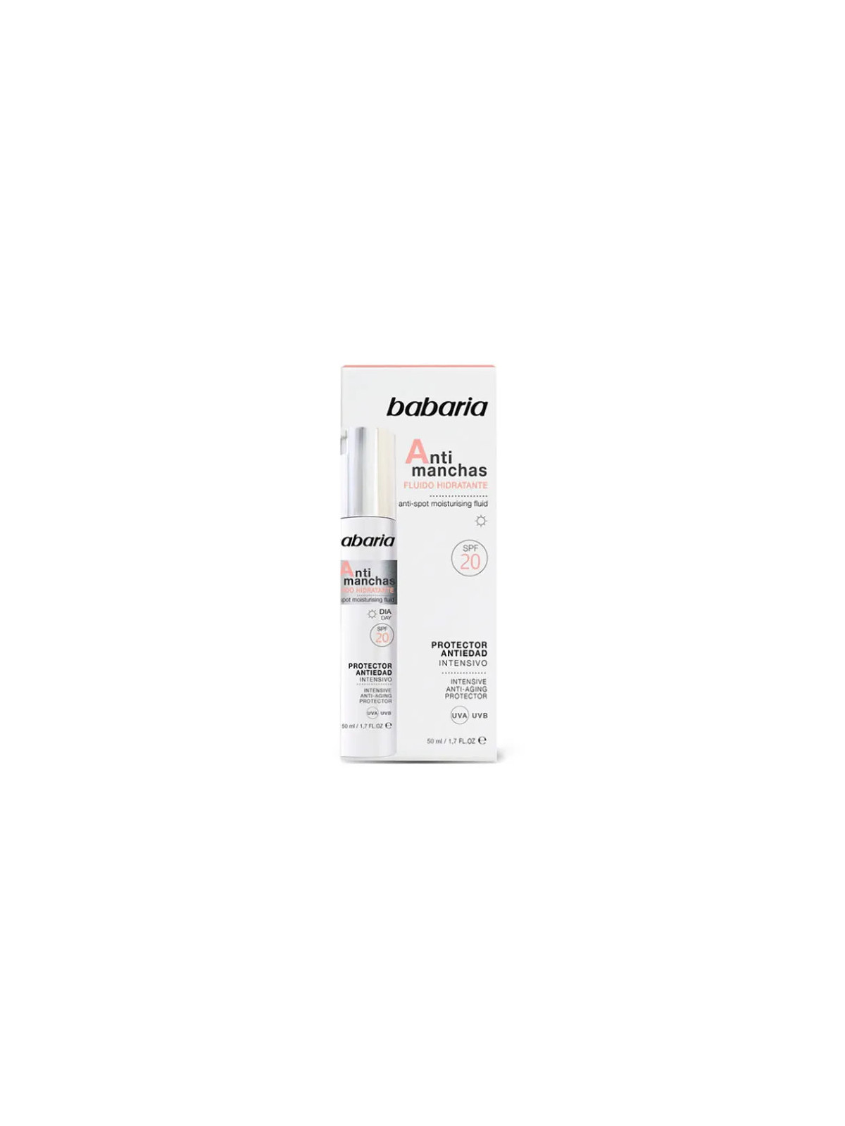 Babaria Fluide Hydratant Anti-Taches SPF20 50ml