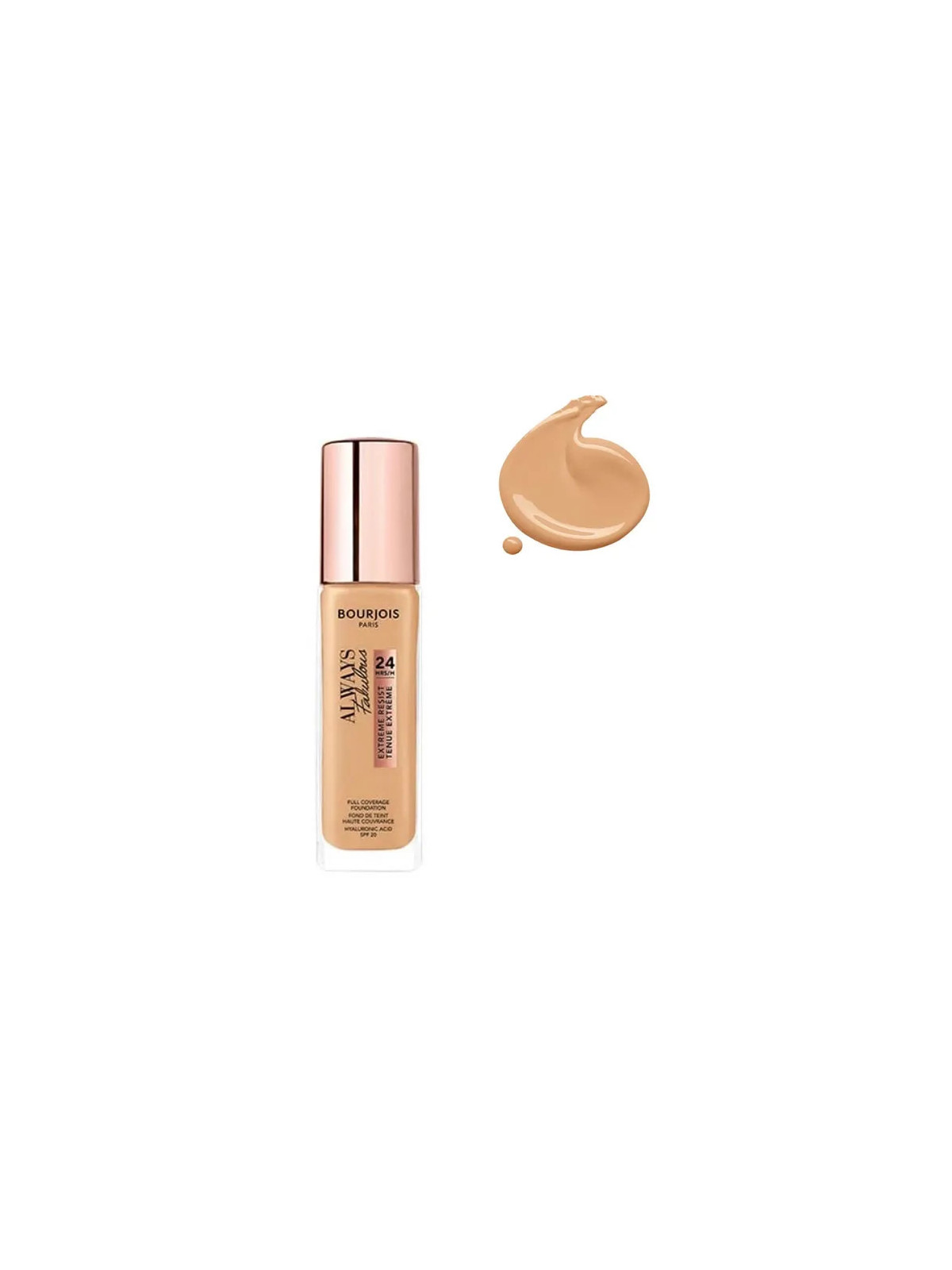 Bourjois Always Fabulous Foundation 24H SPF20 125 Ivory 30ml