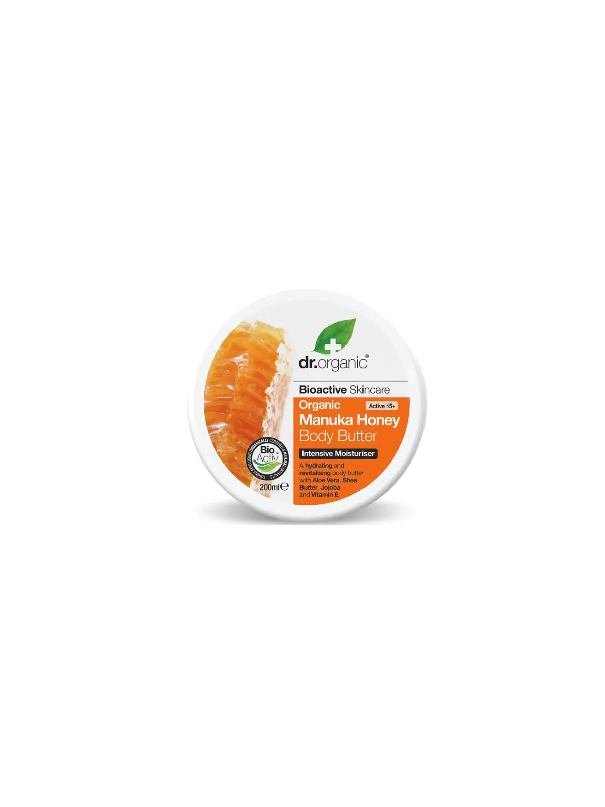 Dr. Organic Beurre Corporel au Miel de Manuka 200ml