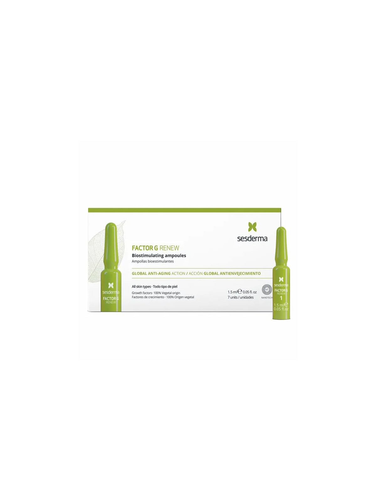 Sesderma Factor G Renew Ampoules Bio-Stimulantes