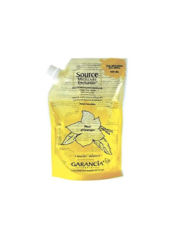 Garancia Source Micellaire Enchantée Démaquillant Éco-Recharge Fleur d'Oranger 400ml