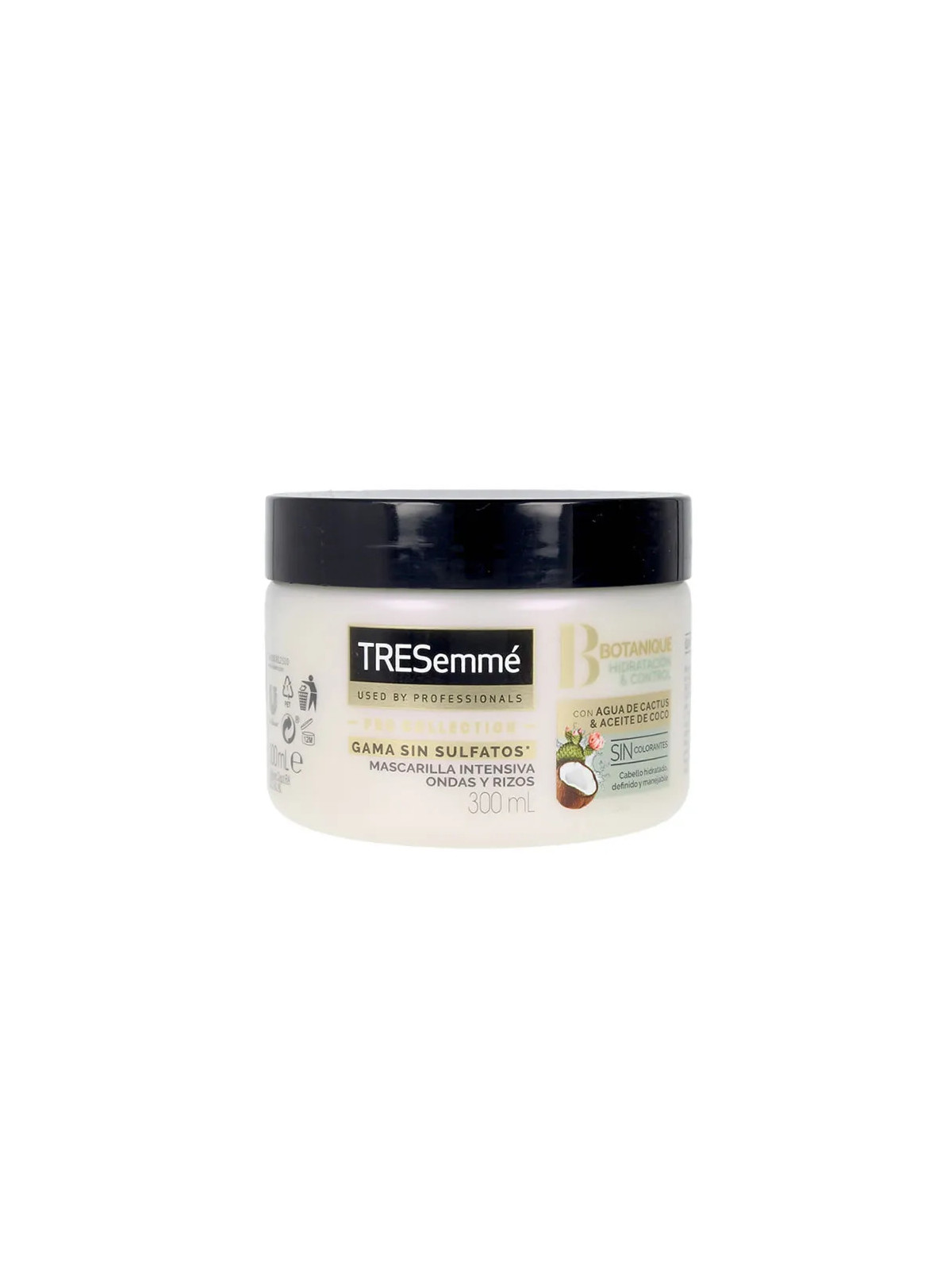 Tresemmé Masque Botanique Eau De Cactus Et De Noix De Coco 300ml