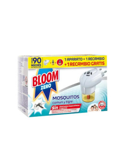 Bloom Zero Mosquitoes Diffuseur Électrique + 2 Recharges
