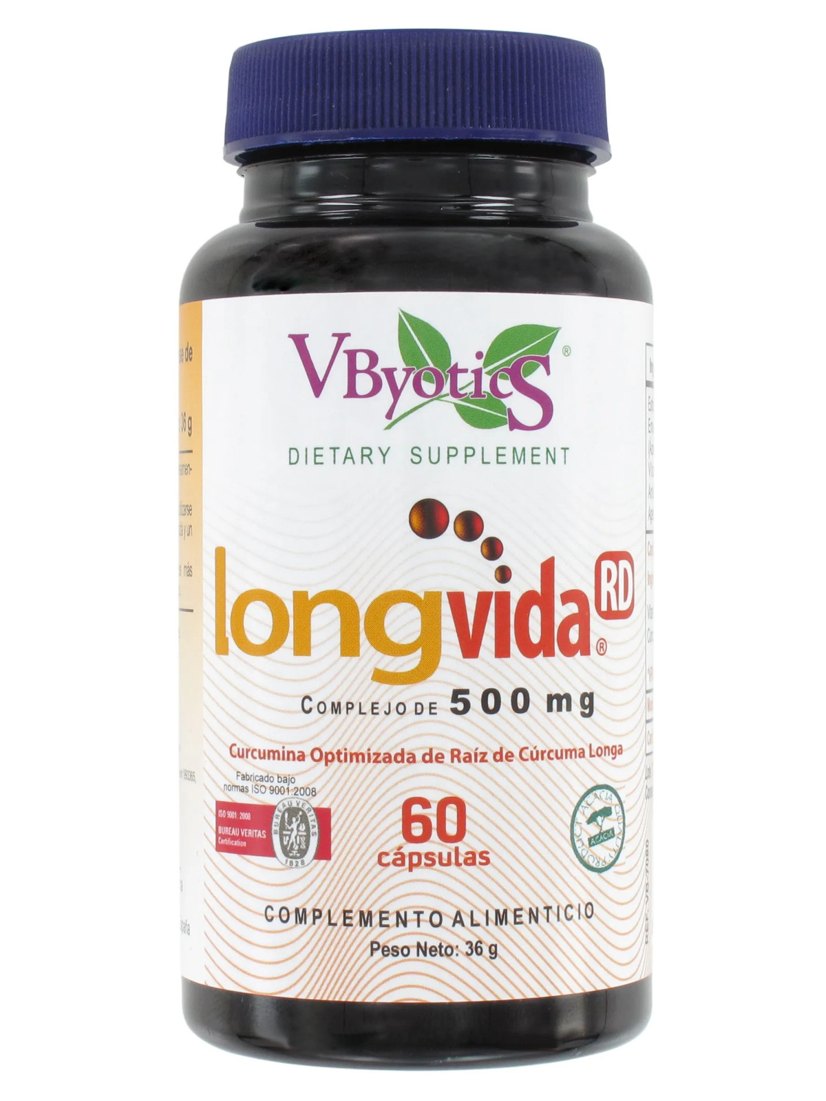 V.Byotic Long Vida 60 Capsules