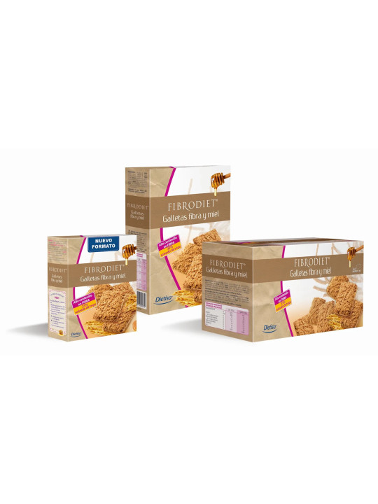 Dietisa Fibrodiet Biscuits Fibres et Miel 1kg