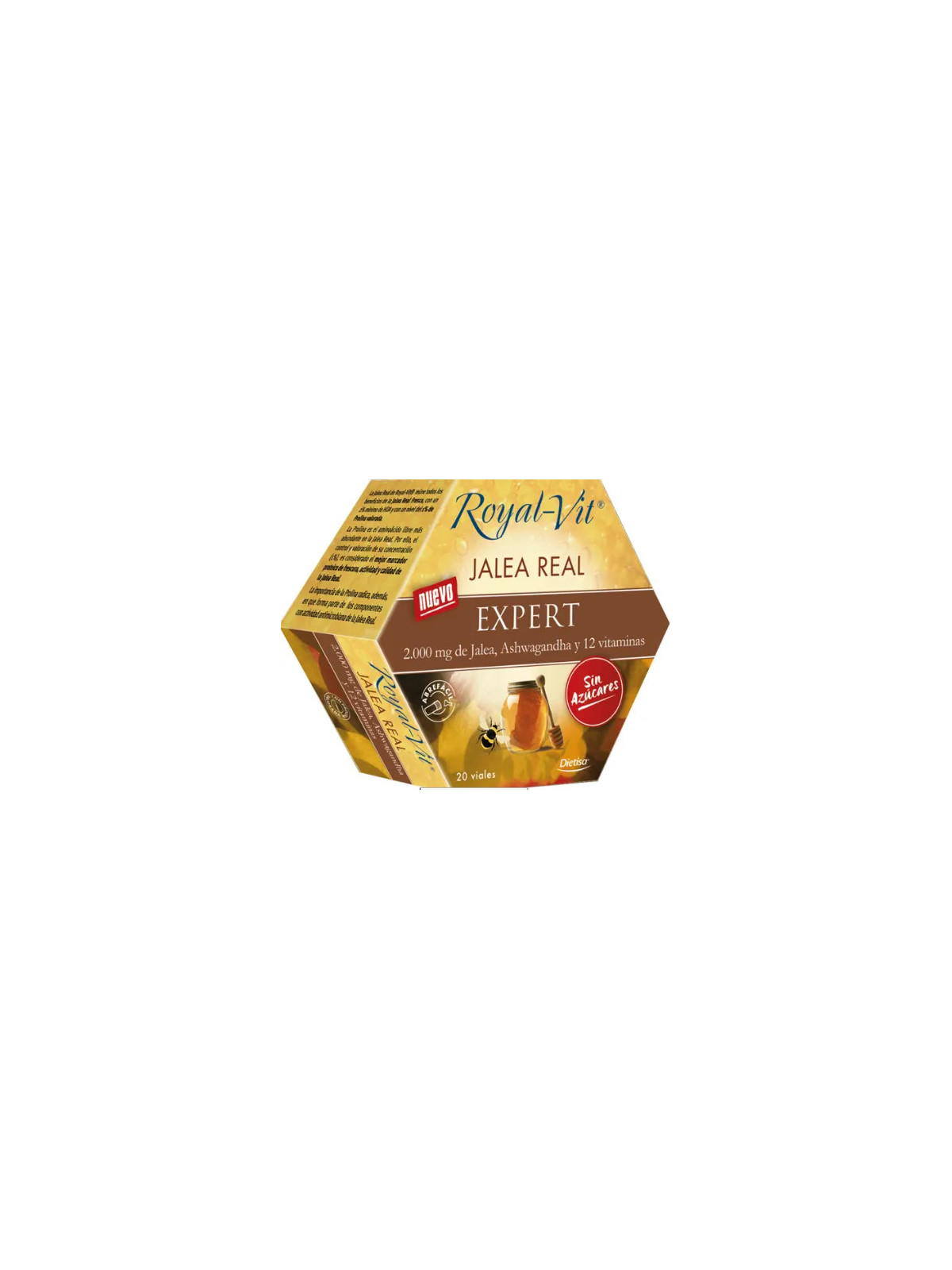 Dietisa Royal Vit Expert Sans Sucre 20 Ampoules