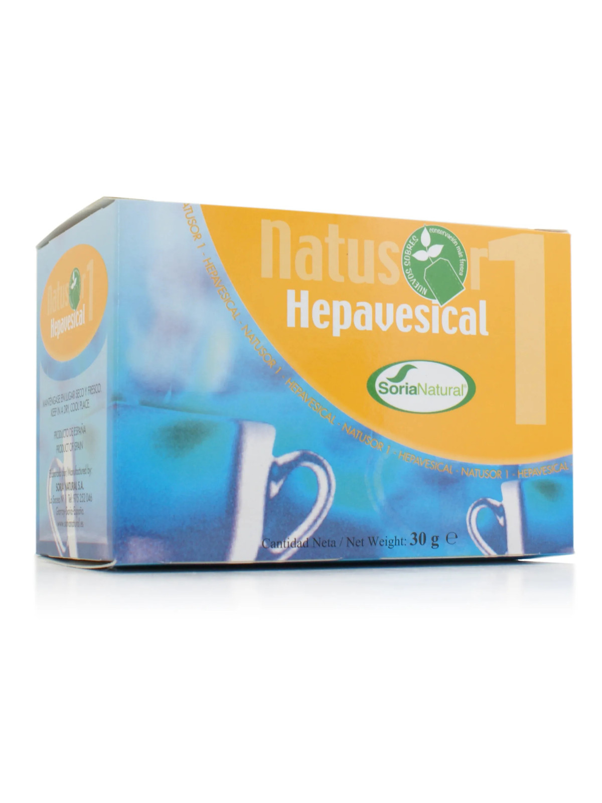 Soria Natusor 1 Hepavesical 20 Sachets