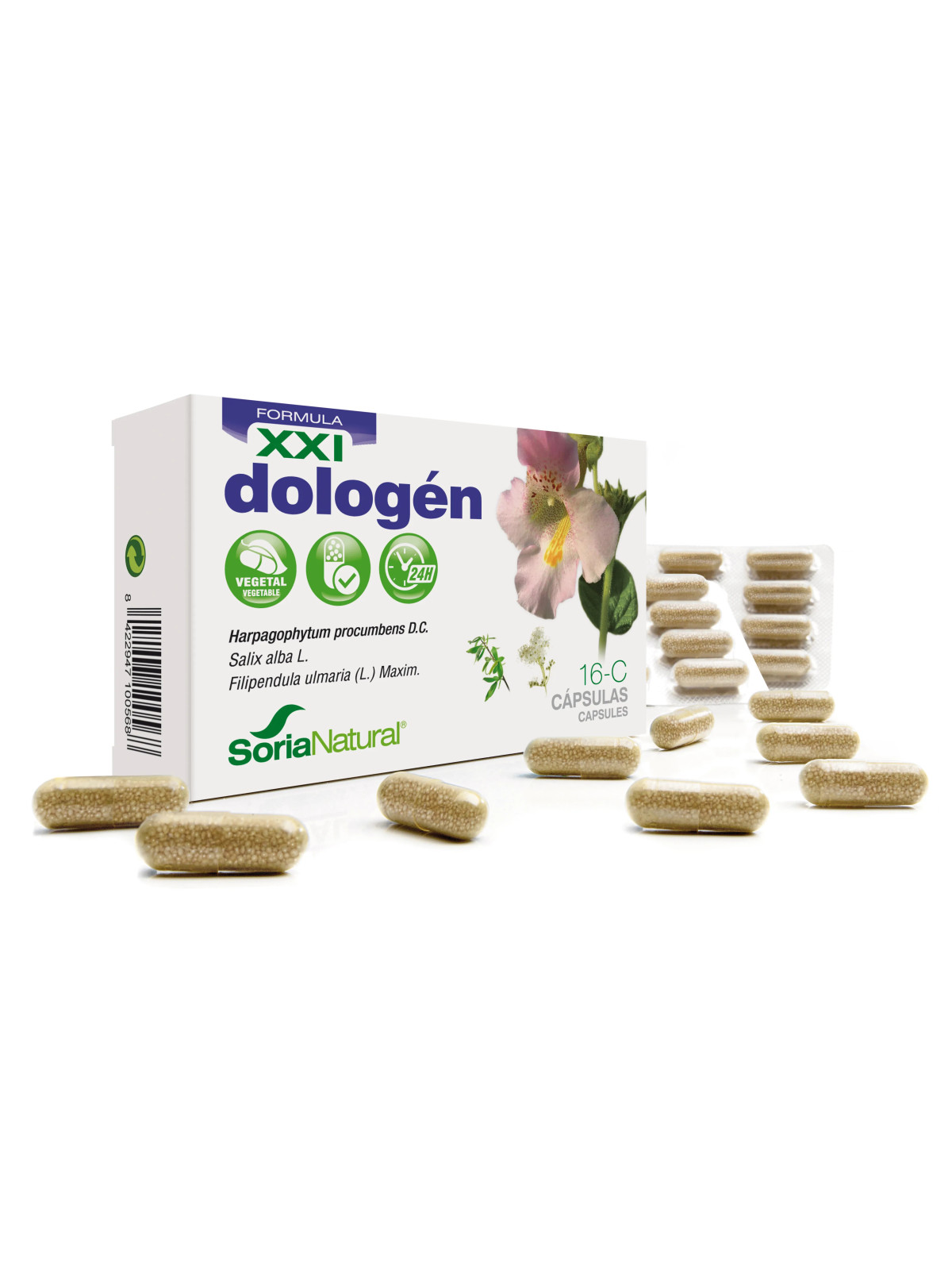 Soria Natural 16-C Dologen 30 Capsules à Libération Prolongée