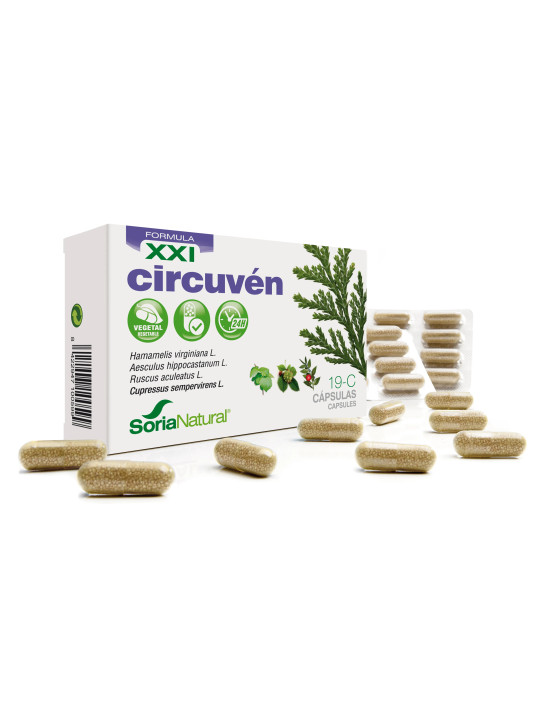 Soria Natural 19-C Circuven 30 Capsules