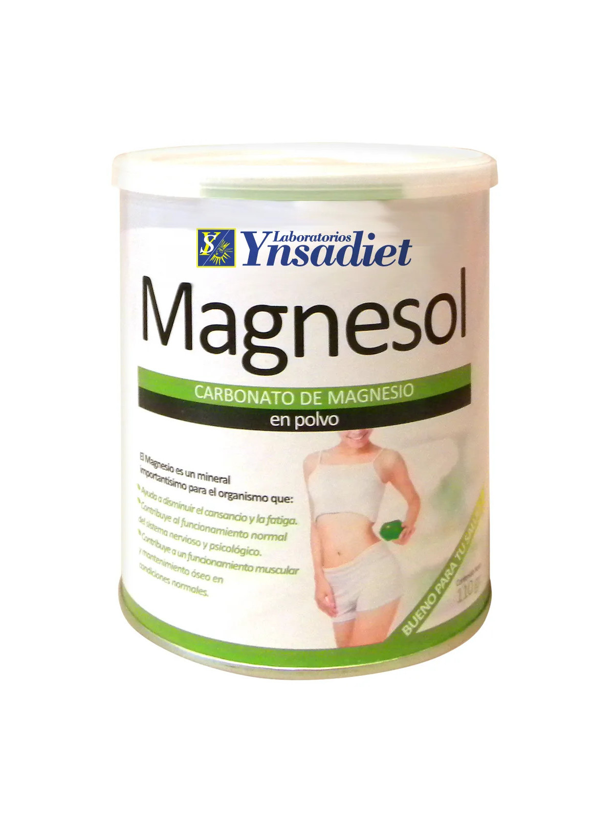 Ynsadiet Magnesol Carbonate de Magnésium 110 g