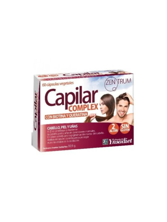 Ynsadiet Capilar Complex Zentrum 60 Gélules Végétales