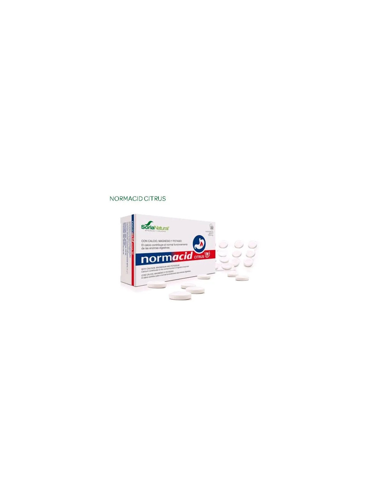 Soria Normacid Citrus 32 Comprimés x 1250mg