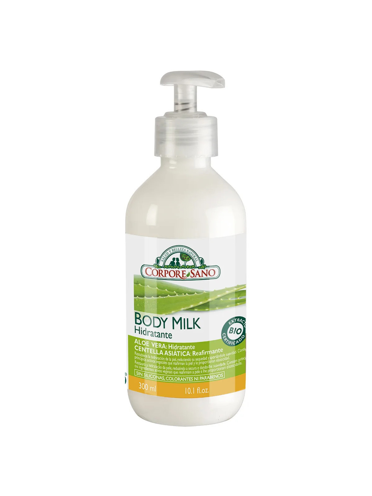 Corpore Lait Corporel Aloe Centella Asiatica Bio 300ml