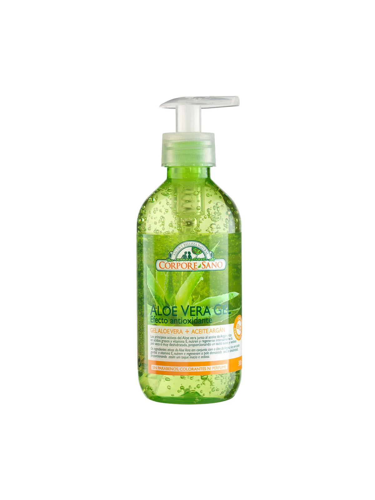 Corpore Gel Aloe Vera Huile d'Argan 300ml Bio