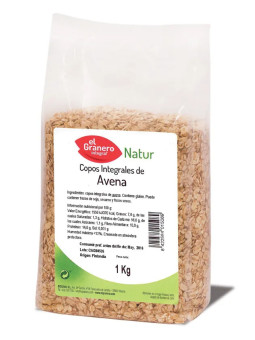 Granero Flocons d'Avoine Intégraux 1 kg