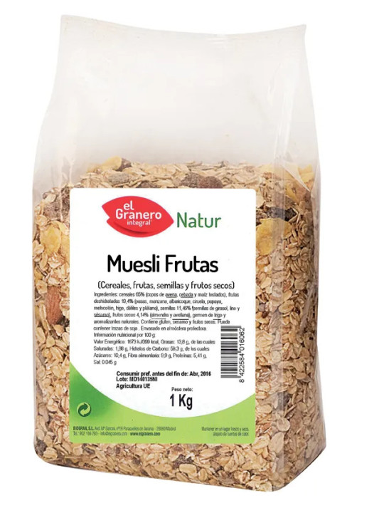 Granero Muesli 10 Fruits 1 kg