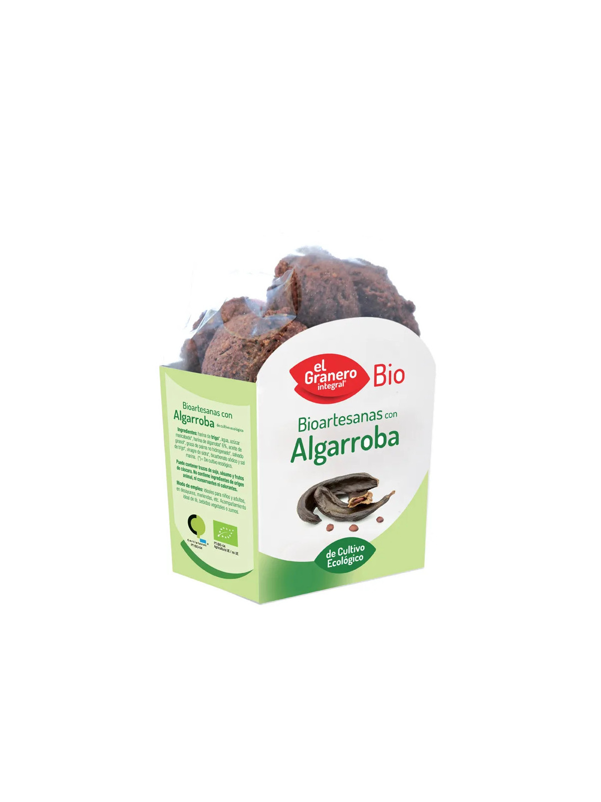 GRANERO Biscuits Bio Artisanaux à la Caroube 250g