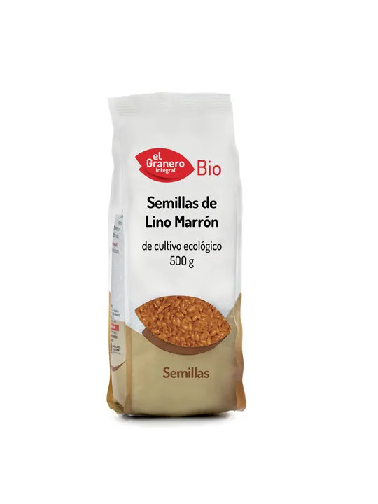 GRANERO Graines de Lin Brun Bio Grillées 500g