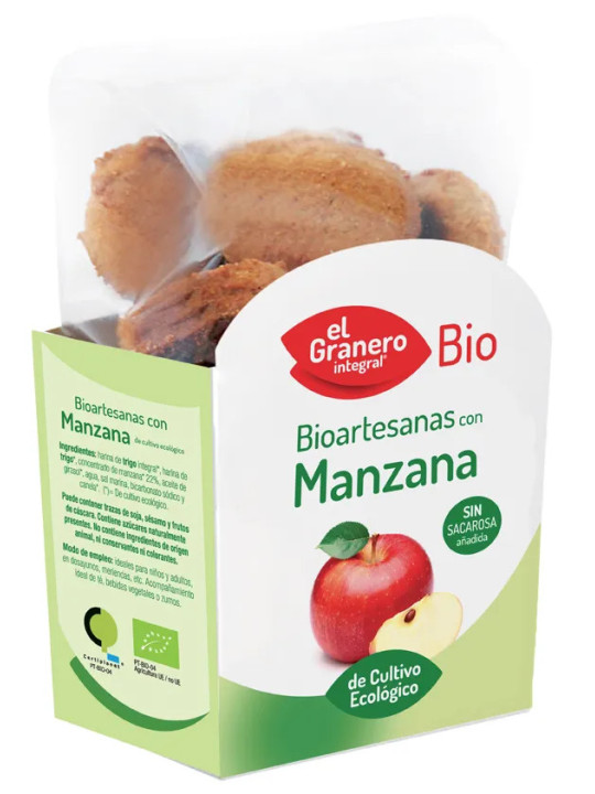 Granero Biscuits Artisanaux à la Pomme Bio 250 g