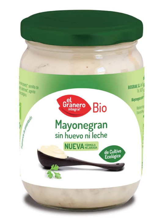 Granero Mayonegran Mayonnaise Sans Œuf Bio 247 g