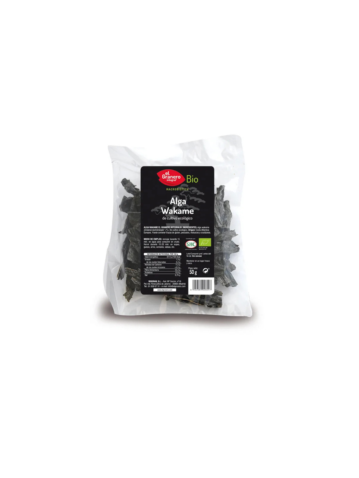 Granero Algue Wakame Bio 50g