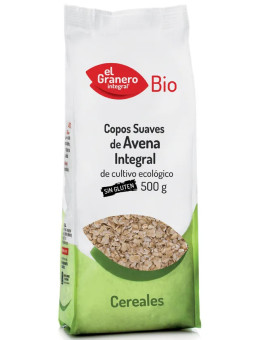 Granero Flocons d'Avoine Complète Fins Sans Gluten Bio 500g