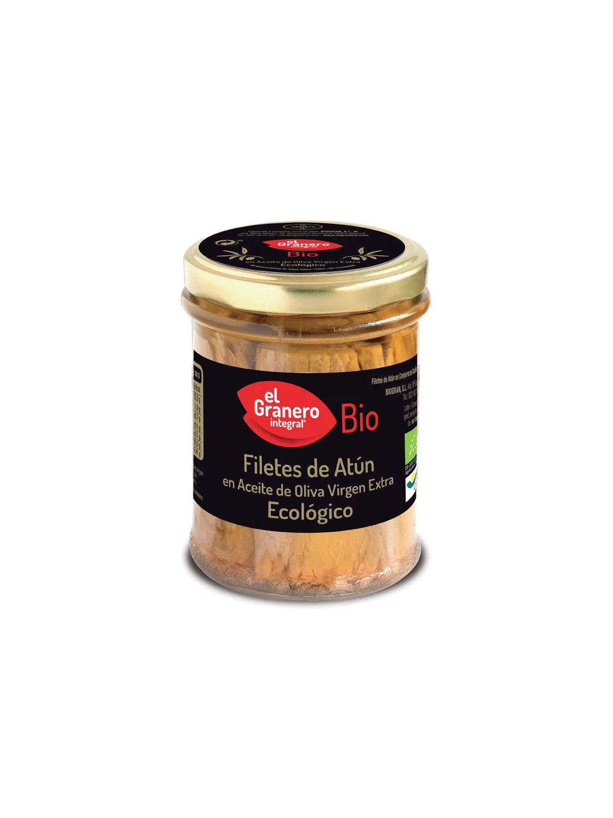 Granero Filets de Thon Bio 195g