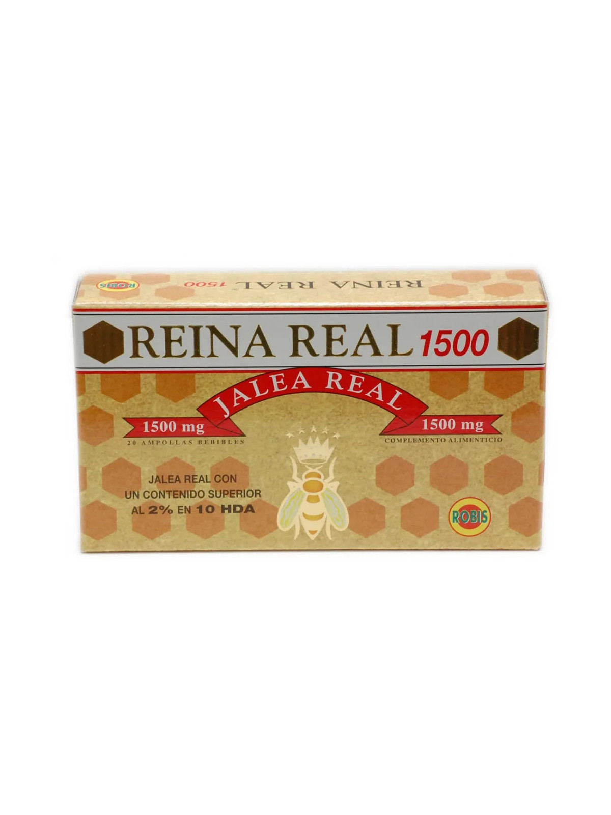 ROBIS Reina Real 1500mg 20 Ampoules