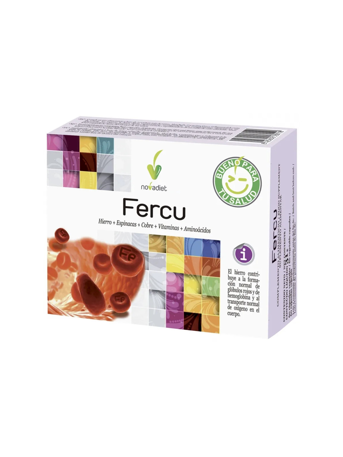 NOVADIET Fercu 60 Capsules