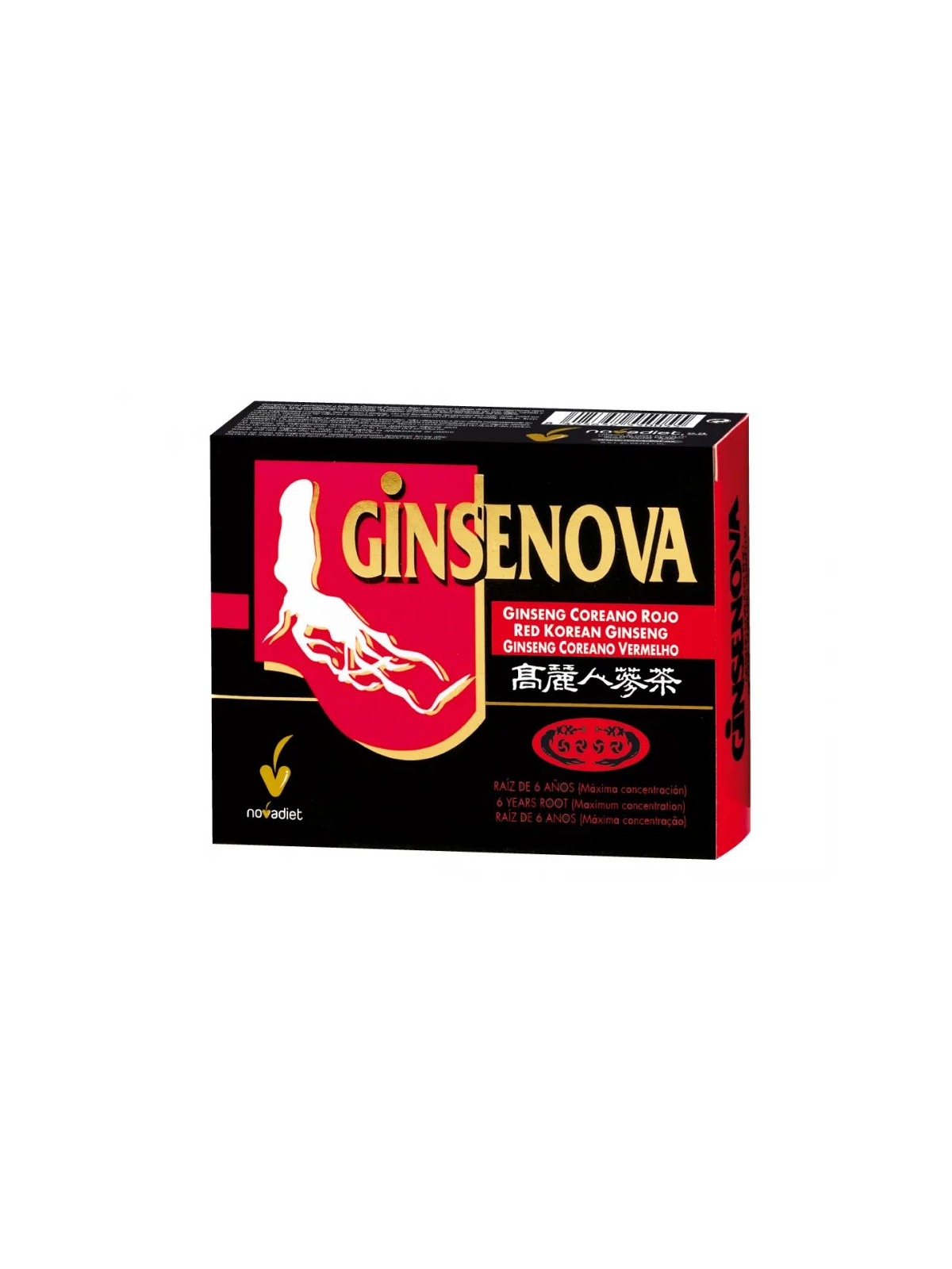 NOVADIET Ginsenova 60 Capsules