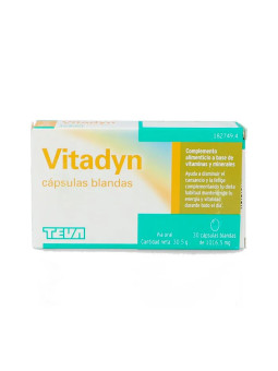 TEVA PHARMA Vitadyn 30 Gélules