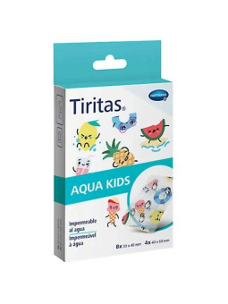 Hartmann Pansements Adhésifs Aqua Kids 2 Tailles 12U