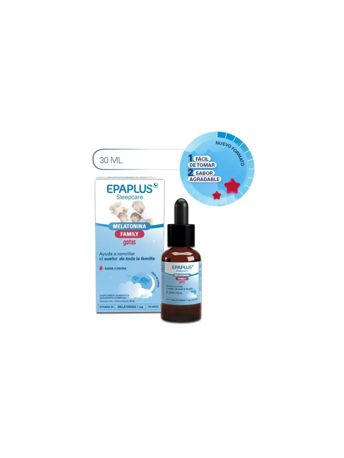 Epaplus Sleep Gouttes de Mélatonine Family 30ml