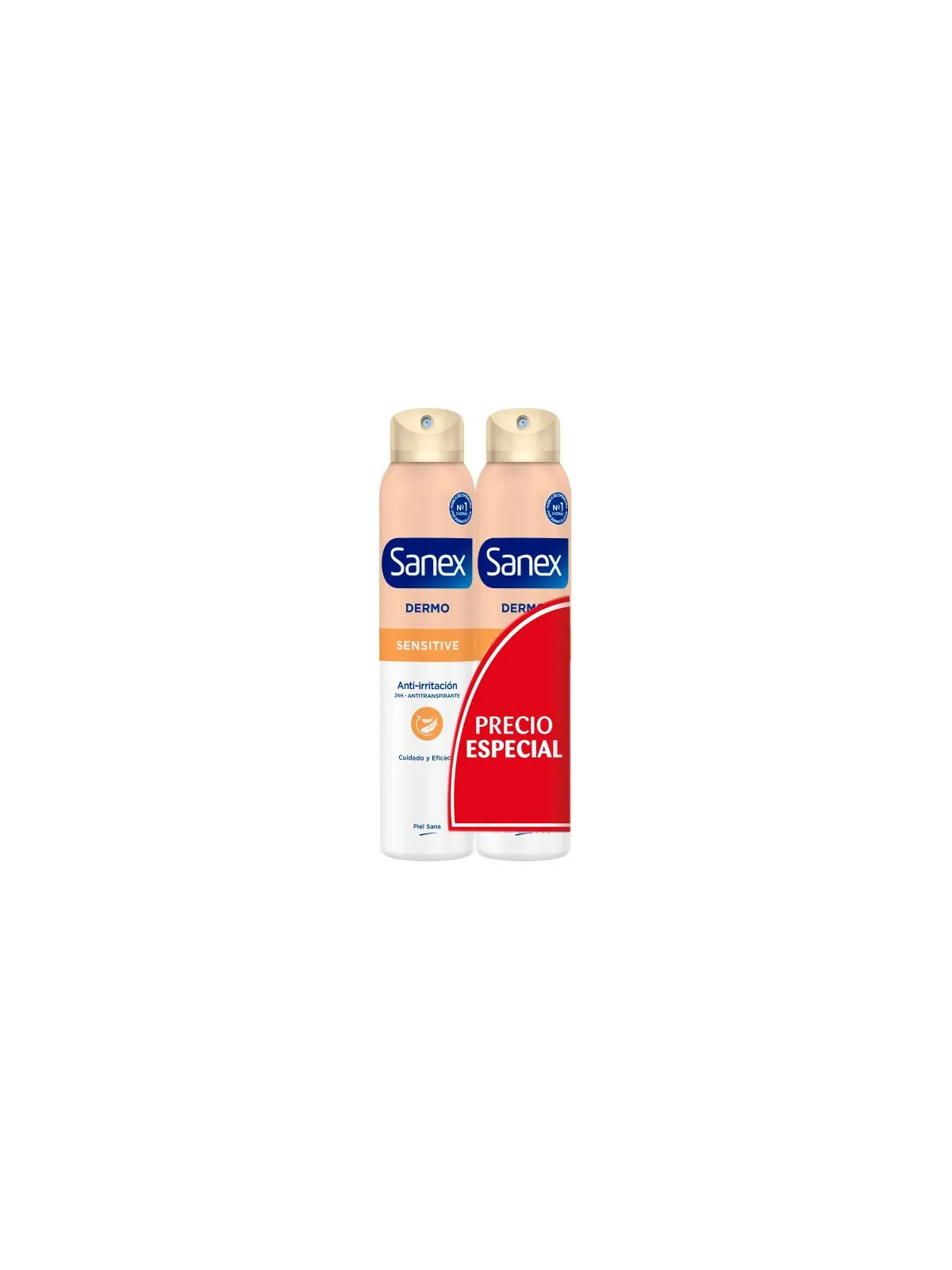 Sanex Déodorant Sensitive Spray 200ml Lot de 2