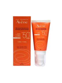 Avène Crème Visage SPF50+ Peau Sèche et Sensible 50ml