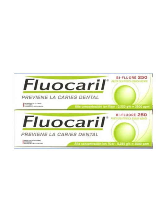 Fluocaril Bi-Fluoré 250 Dentifrice 2x125ml