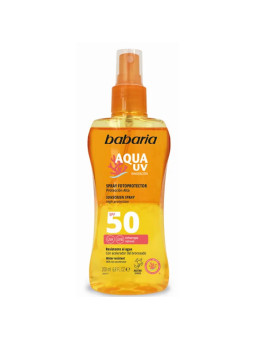 Babaria Sun Écran Solaire Biphasique SPF50 Vaporisateur 200ml