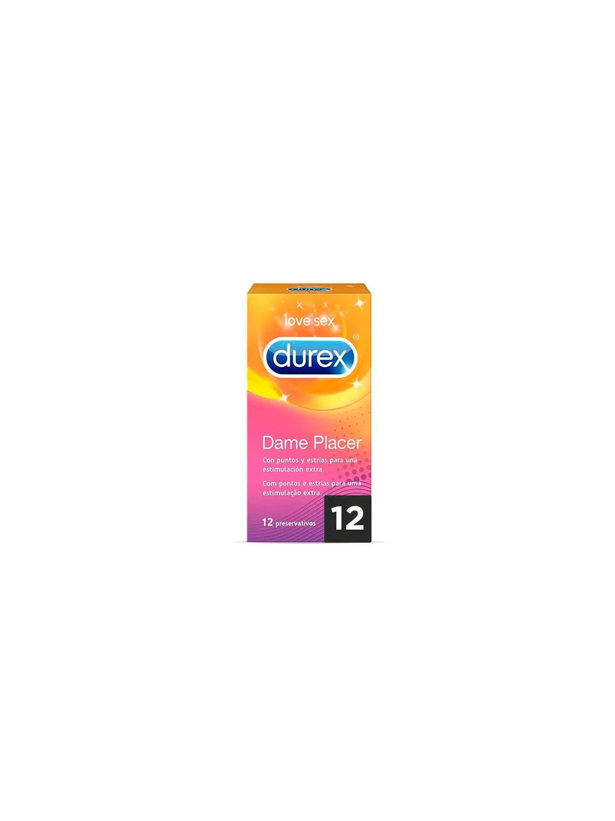 Durex Préservatifs Dame Placer 12 Unités