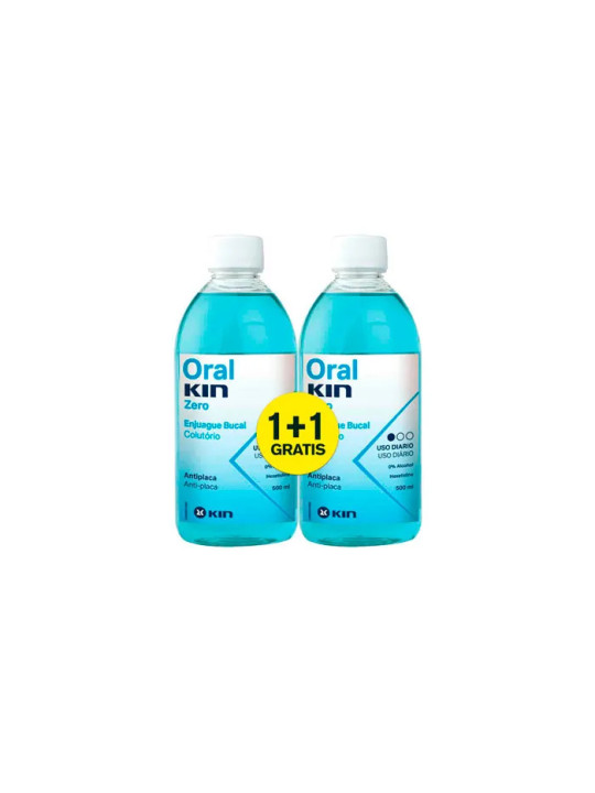 Kin OralKin Zero Bain de Bouche Pack 2 Unités