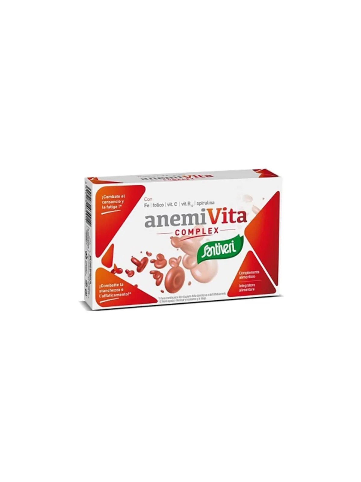 Santiveri Anemivita Complex Fer 40 Gélules