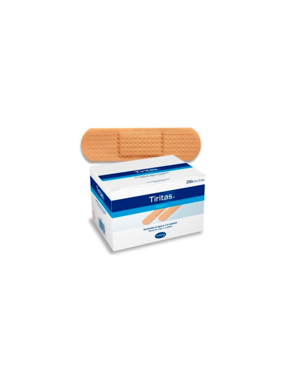 Hartmann Pansements Adhésifs Plastique 19 x 72mm 250 Unités