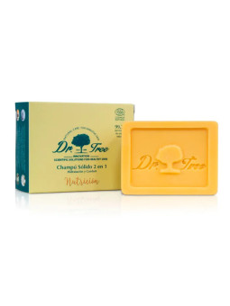 Dr. Tree Shampooing Solide 2 en 1 Nutricion 75g