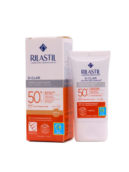 Rilastil D-Clar SPF50+ Crème Unifiante Teinte Medium 40ml