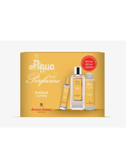 Alvarez Gómez Ambar Coffret Eau de Parfum 150ml + Lait Corps 200ml + Mini EdP 30ml