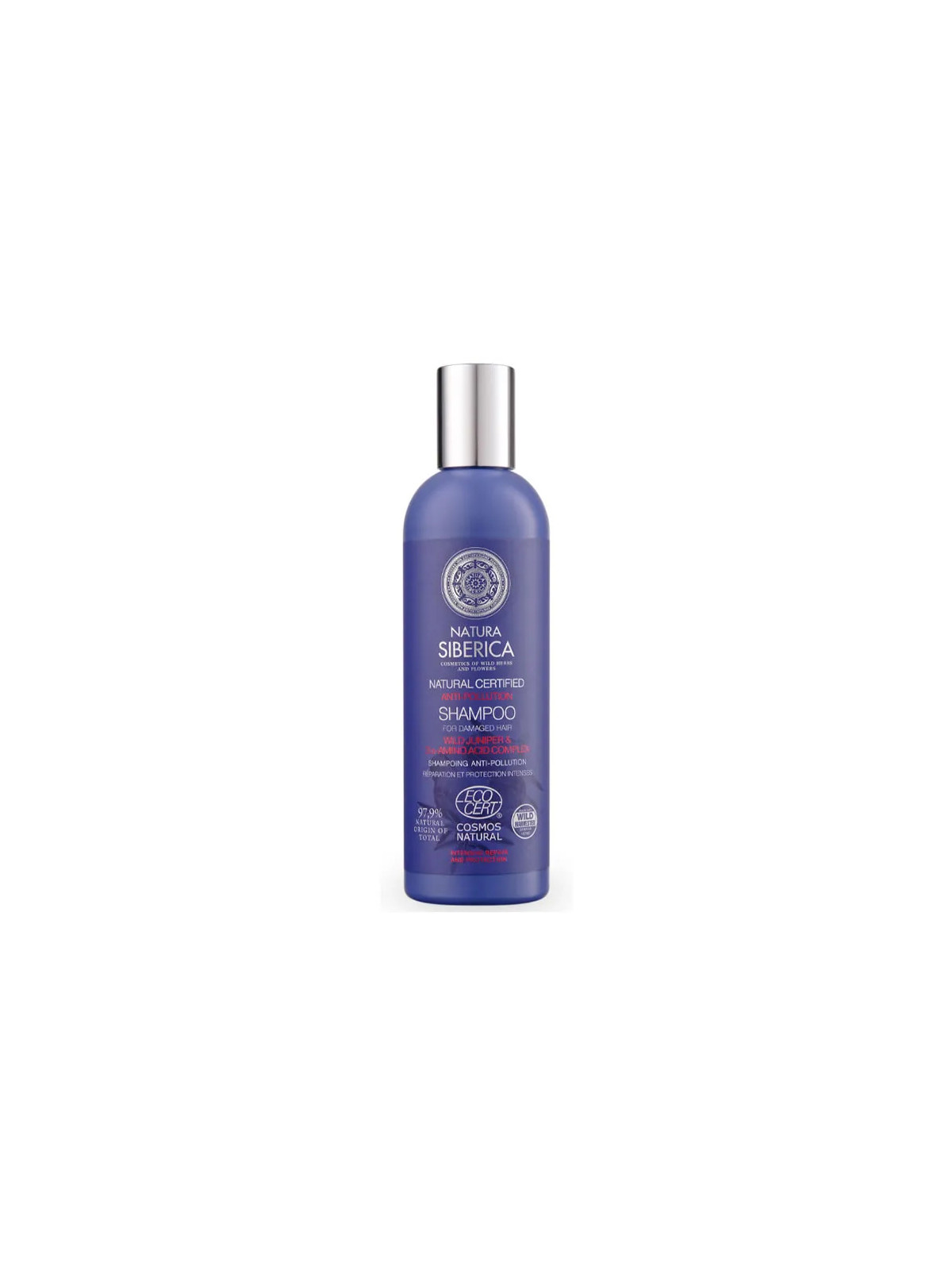 Natura Siberica Natural Certified Shampooing Anti-Pollution 270ml