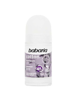 Babaria Déodorant Roll-On Cotton 50ml