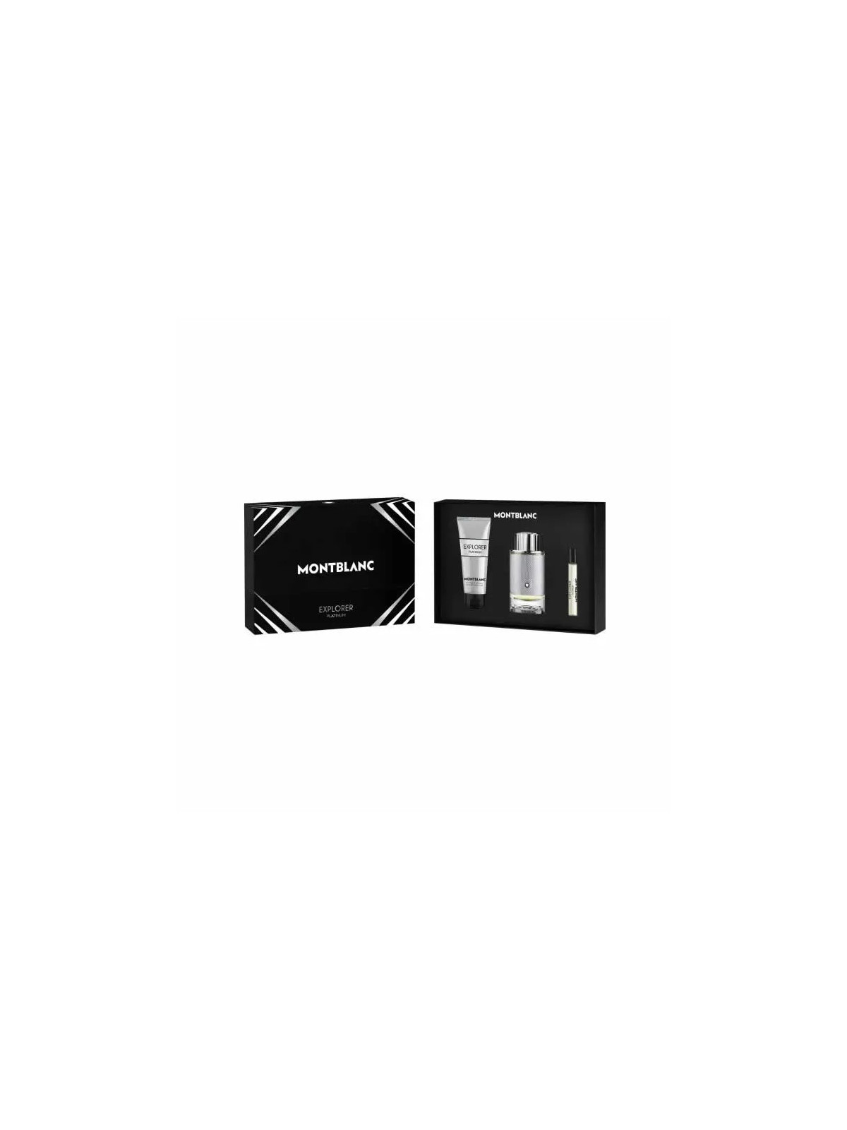 Montblanc Explorer Platinum Eau de Parfum Vaporisateur 100ml Coffret 3 Produits