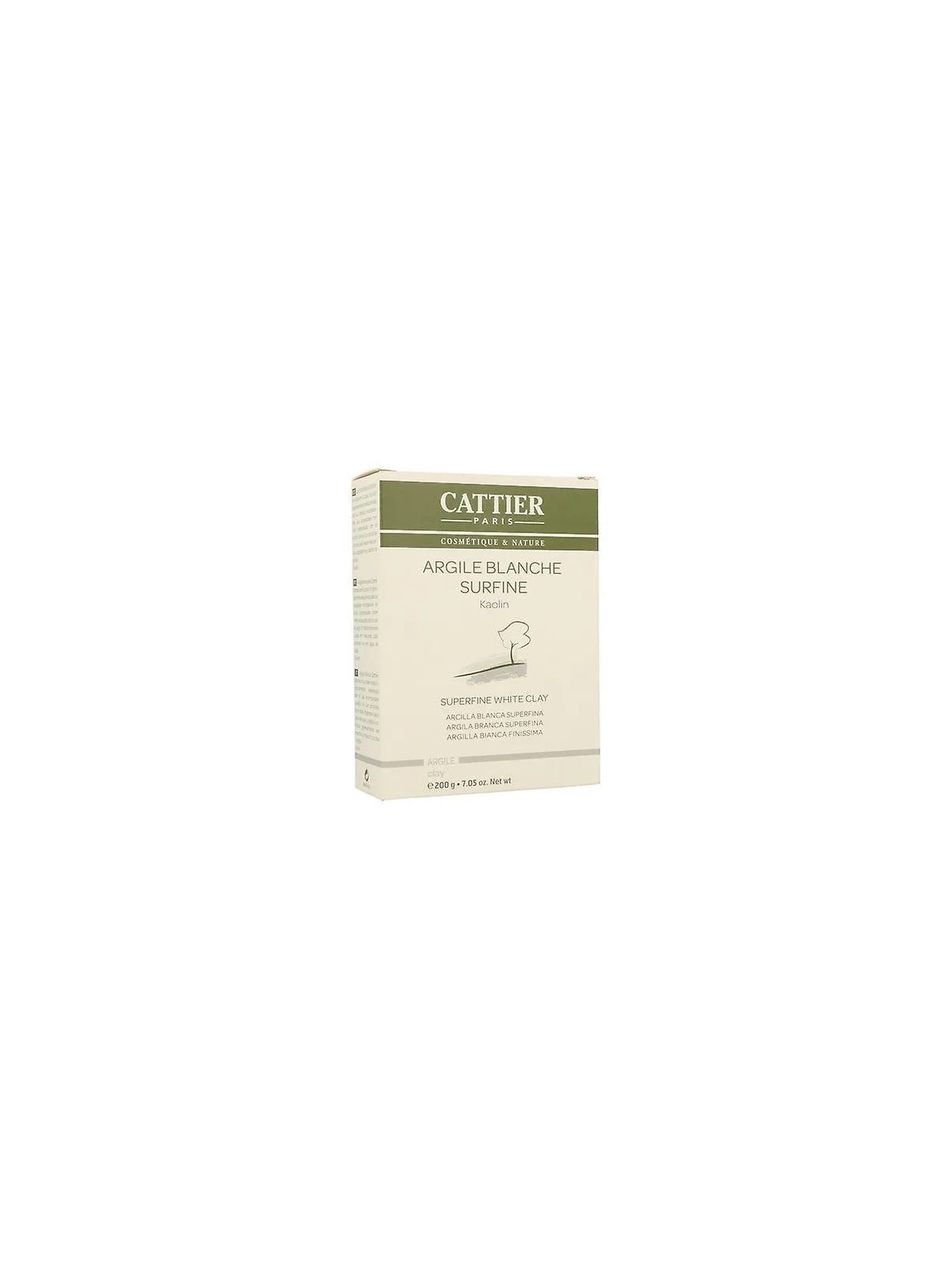 Cattier Argile Blanche Surfine 200 g