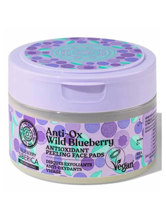 Natura Siberica Disques Exfoliants Antioxydants Visage 20 Unités